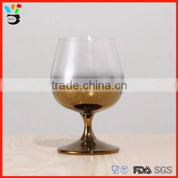 Refreshment Party & Home Decoration Perfect Cup Sliver & Gold Plating Whiskey Glass