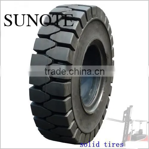 solid forklift rubber tires fork lift tires 600-9 solid
