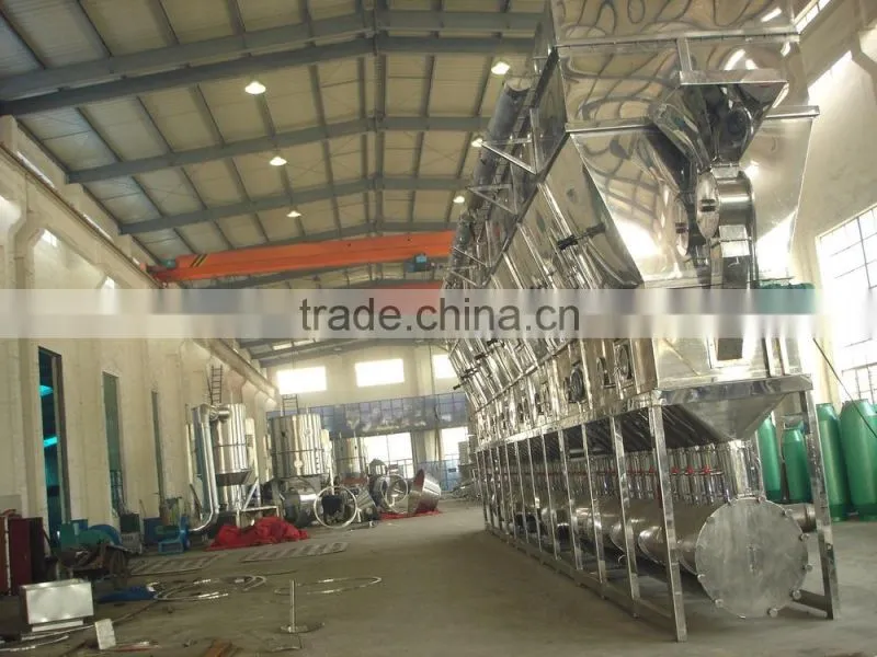 XF Horizontal Fluid Bed Dryer/ granule/ Desiccted Coconut /animal feedstuff