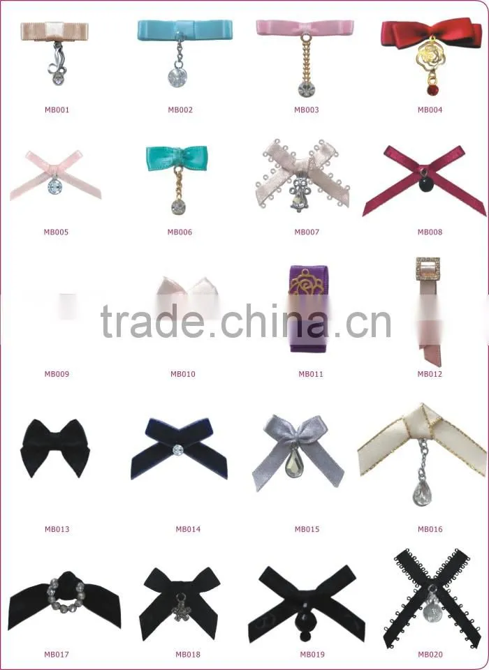 Fashion bow tiei small christmas underwear bows for sale