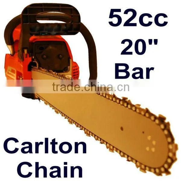 Supply Gasoline Chain Saw 52CC professional OEM/ODM service Supply 25CC/38CC/45CC/52CC/55CC/58CC/62CC diamond chain for chain sa