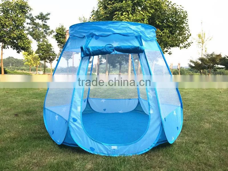 boy's blue prince 6 sides play hut baby play tent