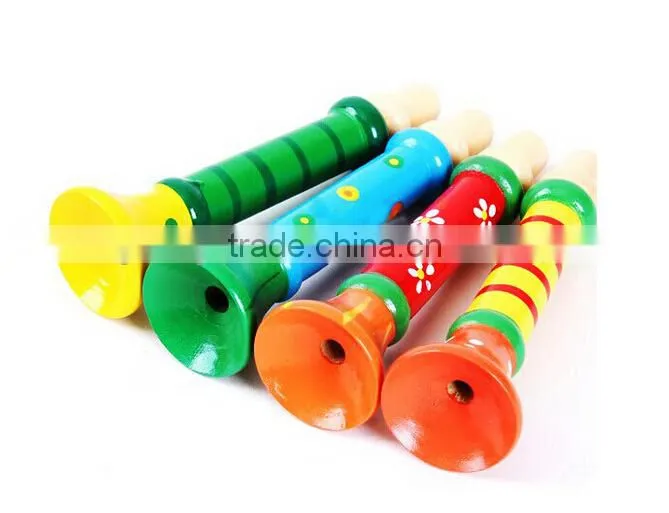 Cheap Natural Wooden Trumpet