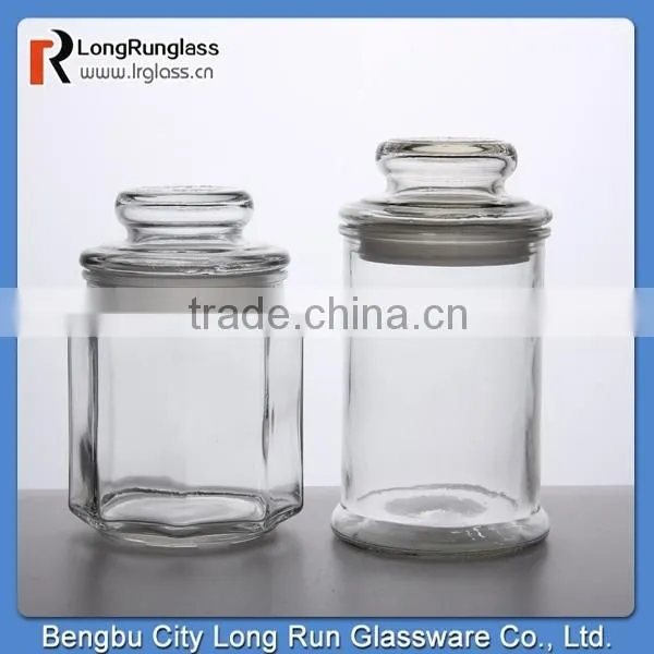 LongRun 2015 new product 360ml/12oz glass contrainter nut tanks