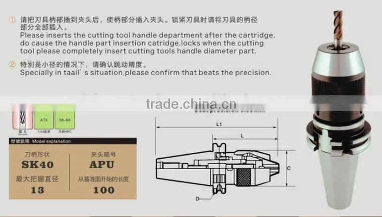 SK-APU DRILL CHUCK HOLDER, DRILL TOOL HOLDER