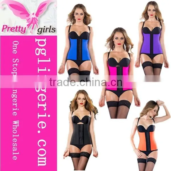 latex waist cincher vest waist trainer ladies plus size