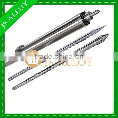 Plastic shoes injection machine single screw and cylinder for plastic machine