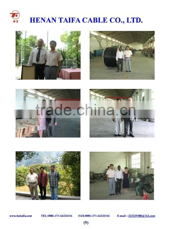 XLPE insulated ABC cable 25mm2 35mm2 50mm2 70mm2 Overhead abc cable