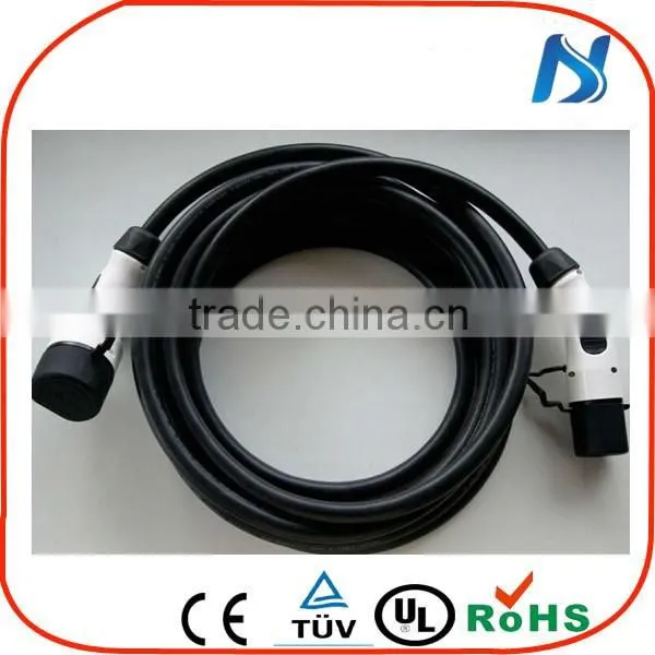 EVSE T2 female to male charging plug/32 A type 2 cable