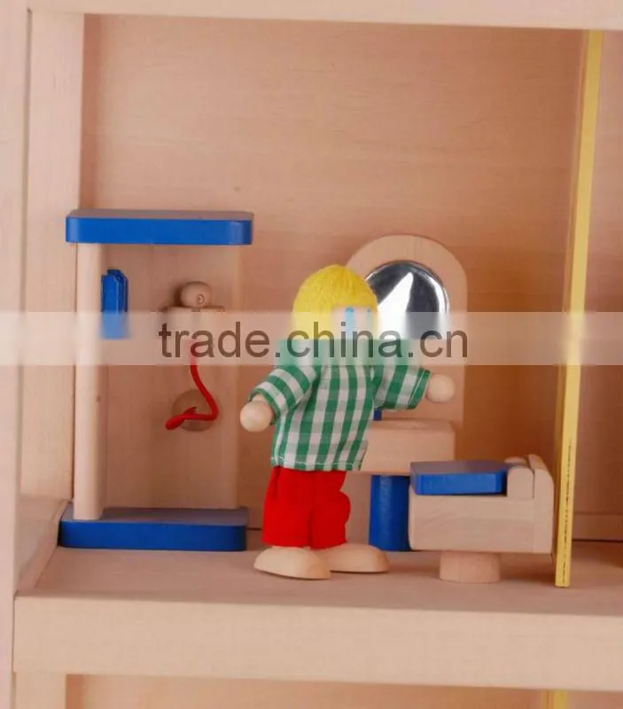 2013 Hotest Happy Family Doll House With Furniture