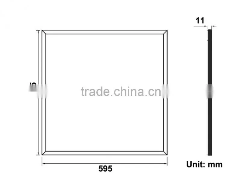 48W SMD2835 Hot Selling Model Square 60x60 Cm Led Panel Lighting