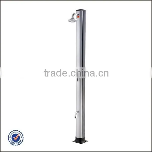 Deluxe Round PVC Solar Shower With Foot shower