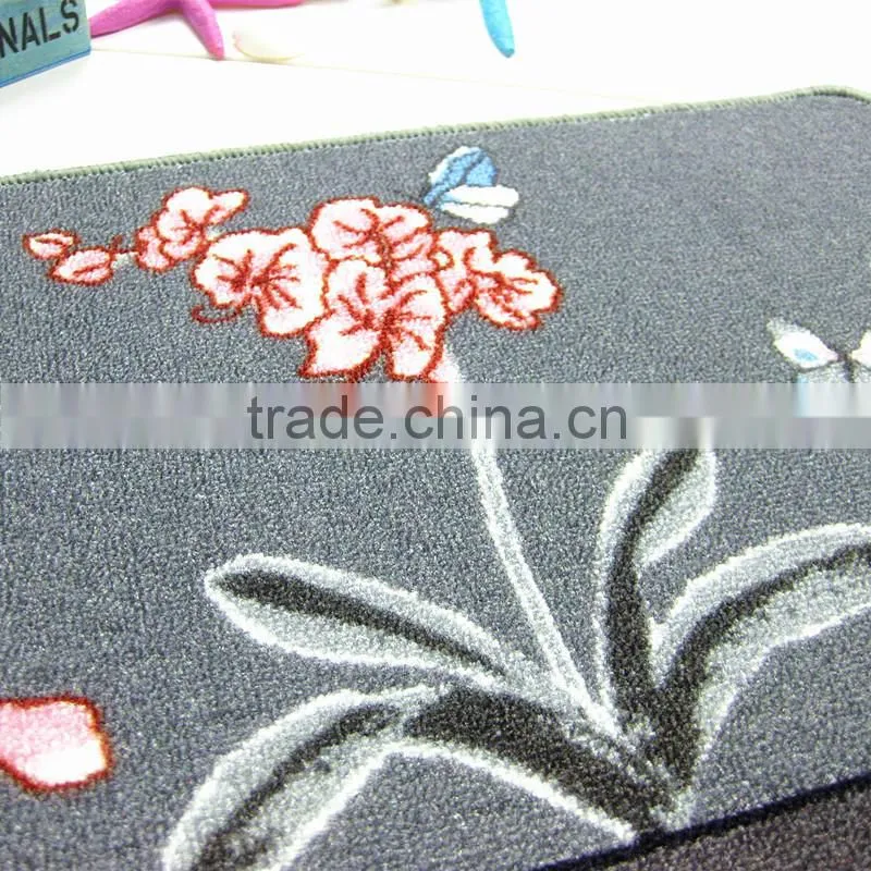 Nylon door mat logo print kitchen mat stock for sale