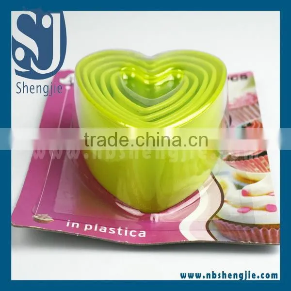 Trade Assurance Plastic Hexagon Shape Cake cutter mould