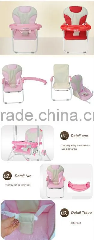 2014 New style Baby swing with 2 in 1