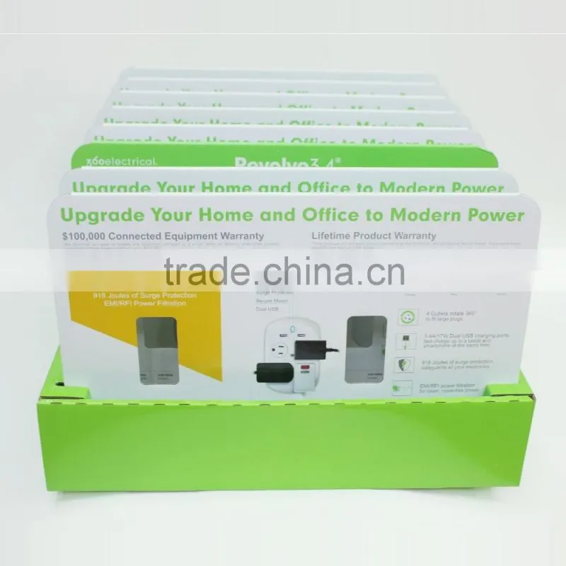 Customized colorful logo e flute corrugated packing box for headsets