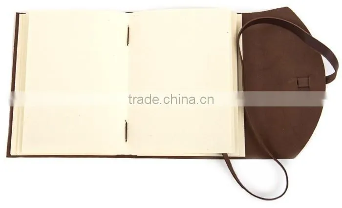 Wholesale Handmade Genuine Leather Journal Diary with Strap Clasp