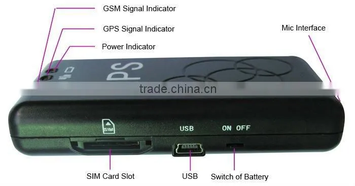 Car GPS tracker can work in any place with GSM network coveraged ans support work with Google Map