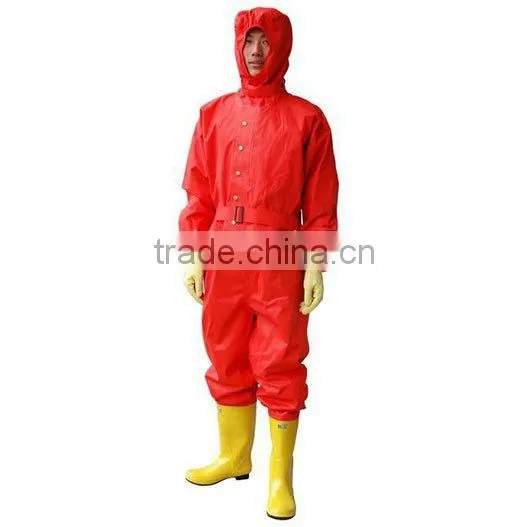 Fire fighting chemical protective clothing