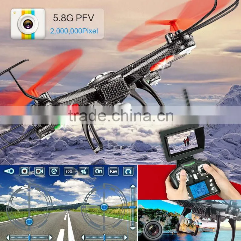 JJRC V686 V686G Helicopter 5.8G Video FPV Drone RC Quadcopter Helicopter + 2.0MP HD Camera
