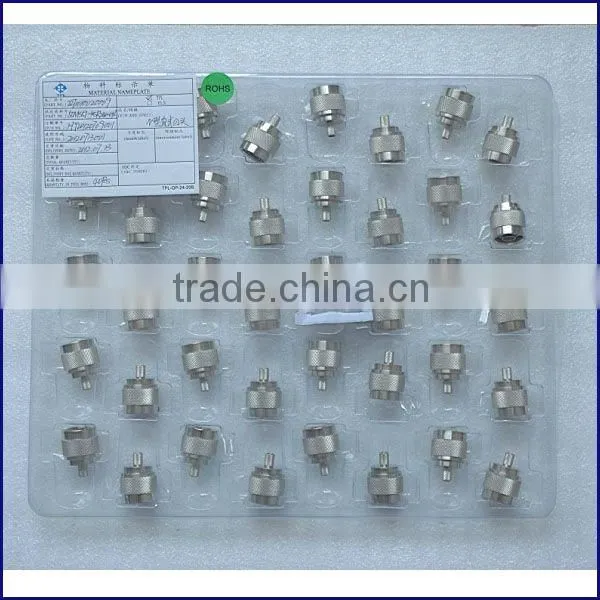 Gold Plated SMA connectors Right Angle female coaxial connectors for 1/2 cable