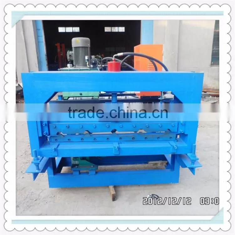Corrugated Steel Profile Roof Roll Forming Machine