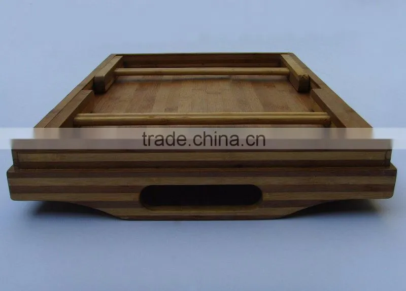 Bamboo breakfast table