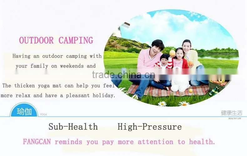 non-toxic yoga mat slip-prooving enhance version TPE yoga mat