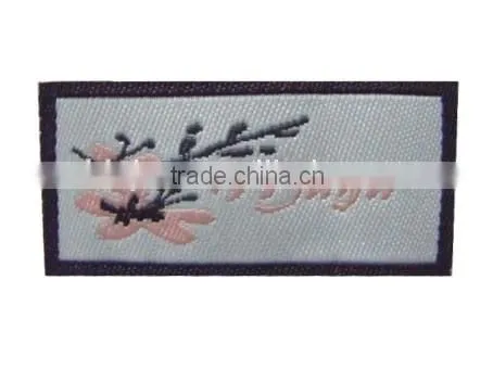 wholesale custom high quality woven labels for garment