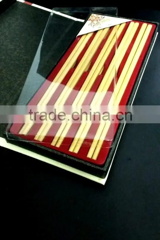 Equisite wooden chopstick gift set
