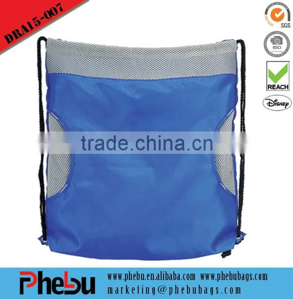 Hot Selling design your own drawstring backpack(DRA15-003)