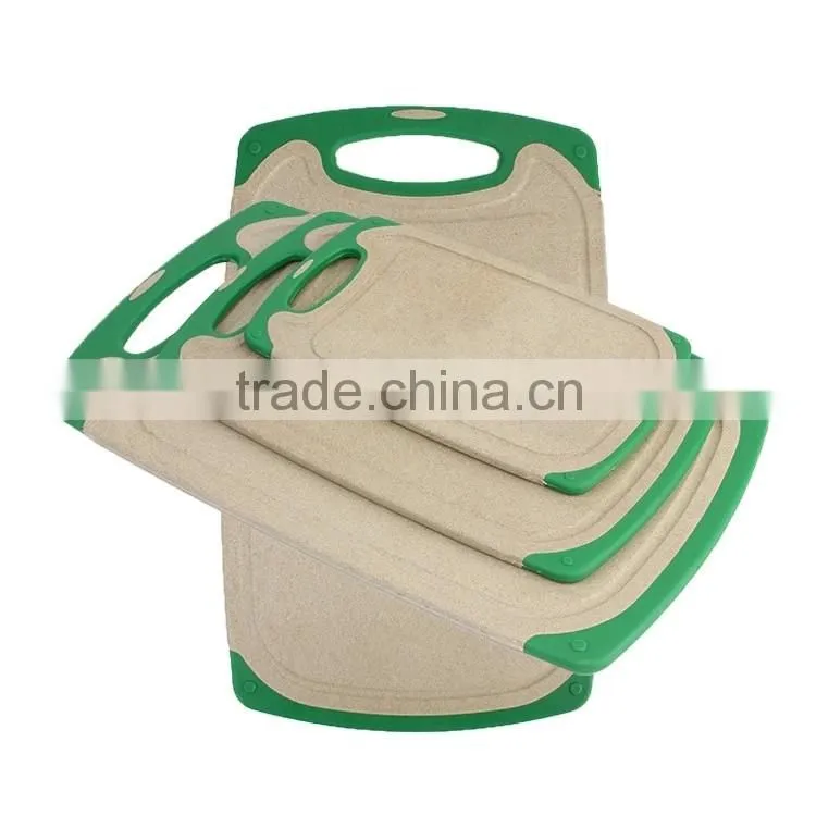 Spot Goods Wholesale Rice Husk Material Vegetable Cutting Board Healthy Chopping Blocks