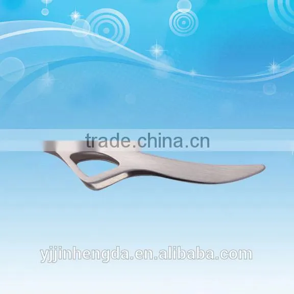 Hot sale stainless steel brow tweezers