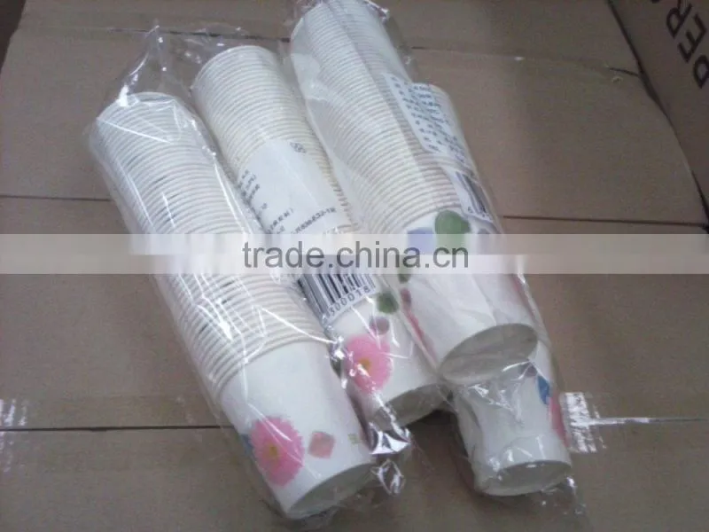 flexo printing custom logo printed disposable cheap paper cups