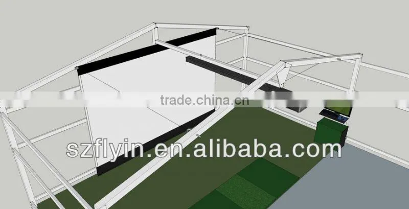 Samrt Wifi Outdoor use support edge blending for golf simulator ,Cinema,conferance 7000 ANSI Lumens Projector