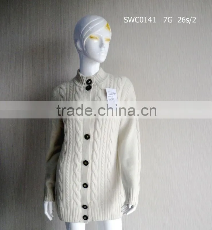 100% cashmere winter women coats