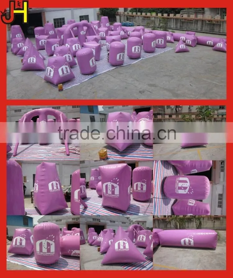 OEM ODM Factory 52 PCS Inflatable Paintball Bunkers Field For Sale