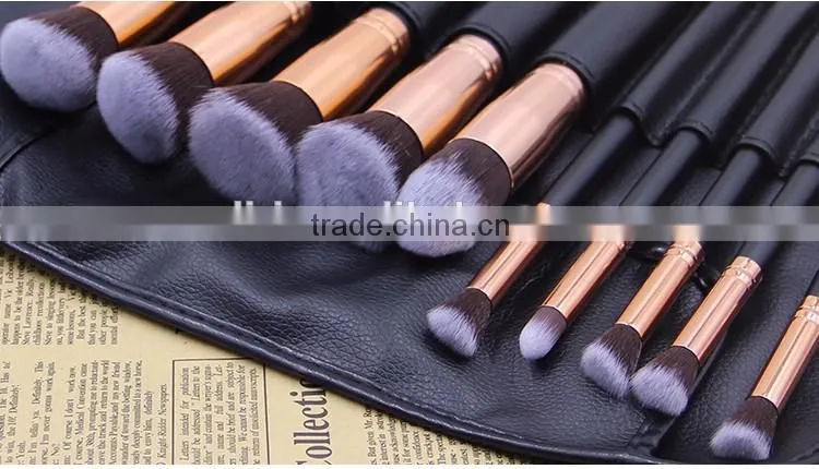 Hot Selling10pcs private label cosmetic makeup brush