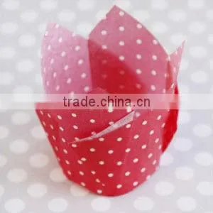 Transparent birthday party chocolate supply wholesale paper cupcake wrapper