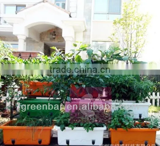 Veranda greening space magic planting pot