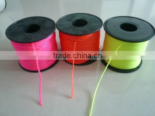 bracelet rope /Polyester mutifilament 8 braided twine