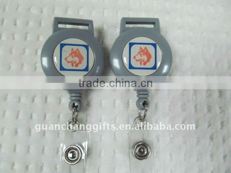custom business id card holder promotion gifts yoyo badge reels