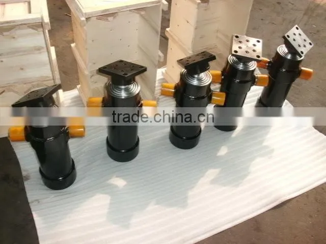 4 stage dump truck telescopic hydraulic cylinder