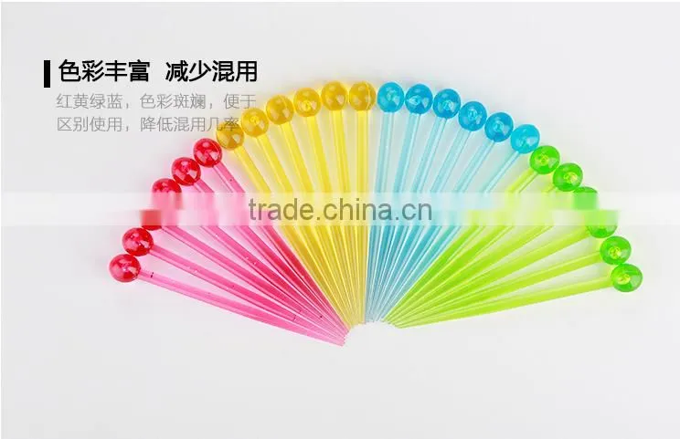 Reusable Plastic Food Fruit Dessert Cupcake Picks Set