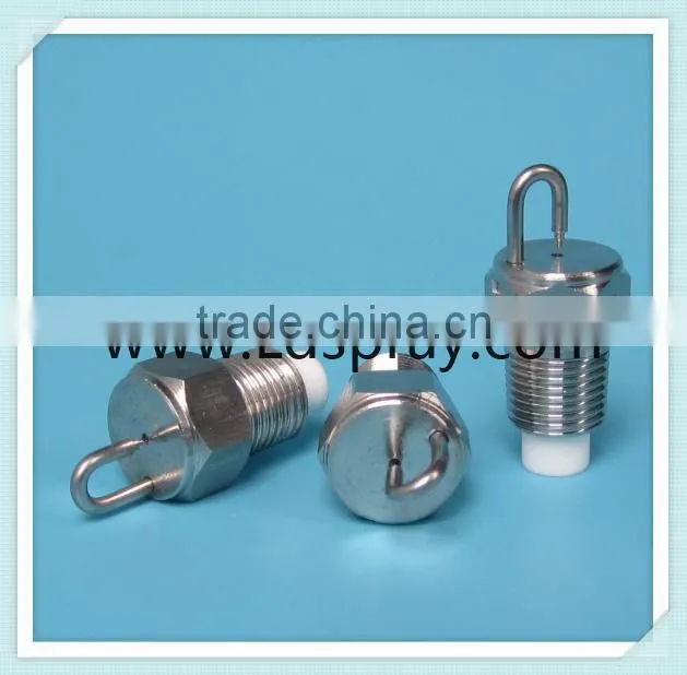 High pressure micro fog mist fine cooling spray nozzles with connectors