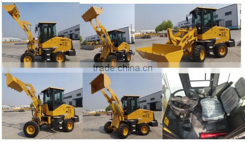 Famous SHAN DONG Yineng Brand YN 915 Wheel loader With ISO 9001 APPROVED