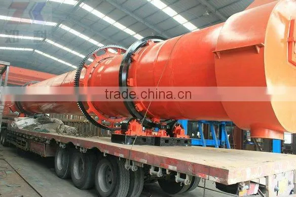 High Efficiency Rotary Dryer Used For Coal, Sand, Straw, Sawdust, Cement, and So On