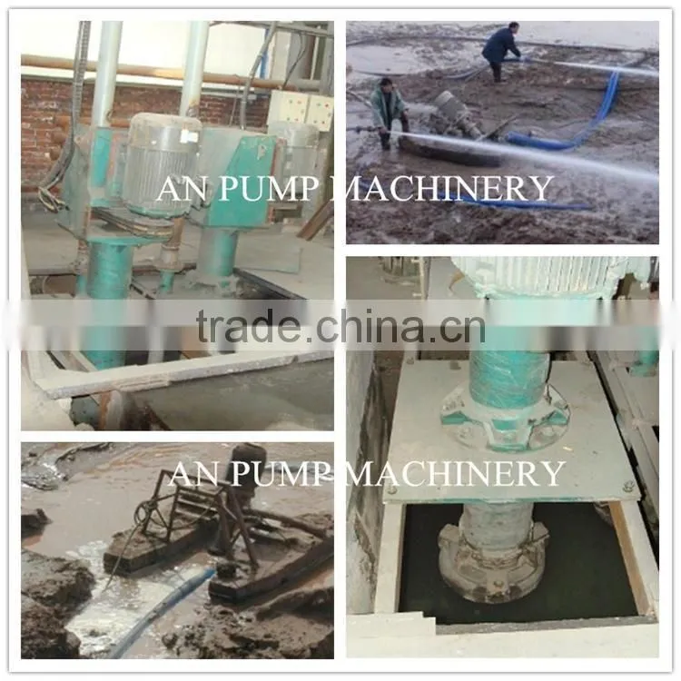 Vertical submersible mining slurry machinery pump