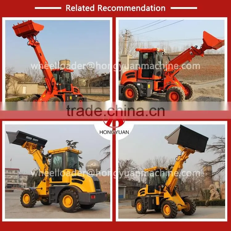 1.8ton ZL18F Wheel Loader for Sale multifunction wheel loader