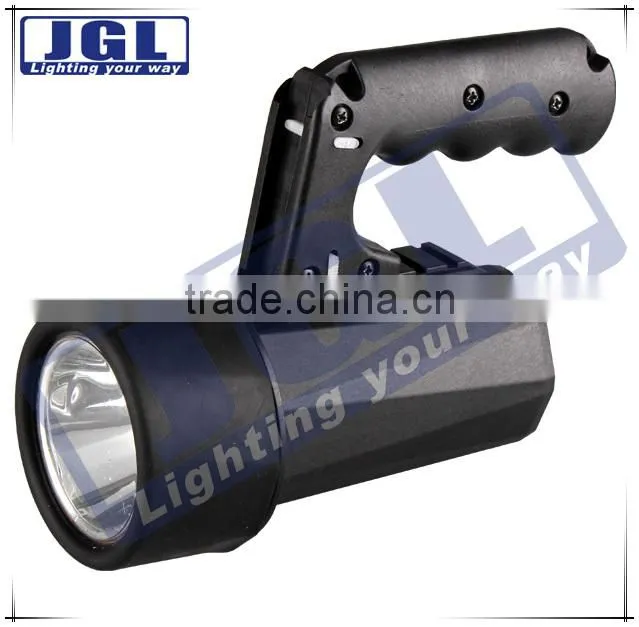 1100Lm rechargeable portable field lighting 5JG-9910 hand shaking torch light